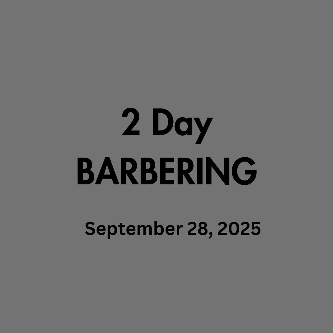 2 Day Barbering | Sassoon Salon